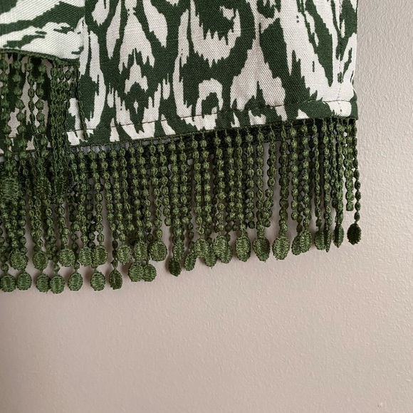 Zara Mini Skirt with Fringe and Front Tie Size S - Picture 5 of 11